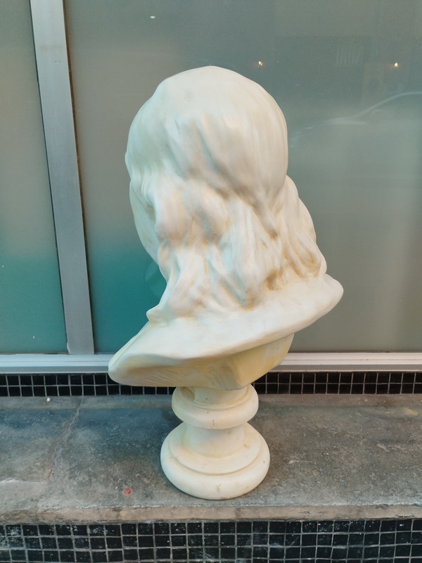 escultura busto benjamin franklin 1u